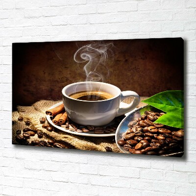 Tableau imprimé sur toile Tasse de café