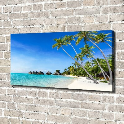 Tableau sur toile Maldives