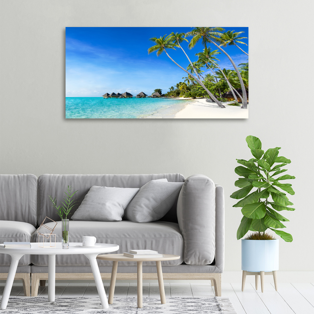 Tableau sur toile Maldives