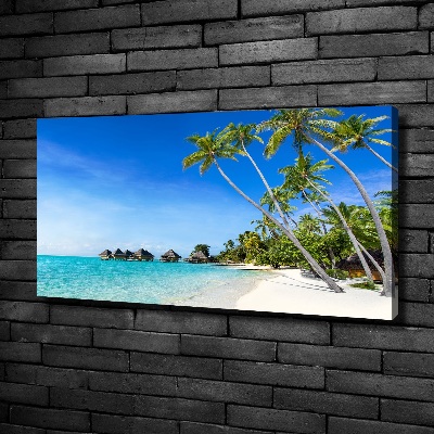 Tableau sur toile Maldives