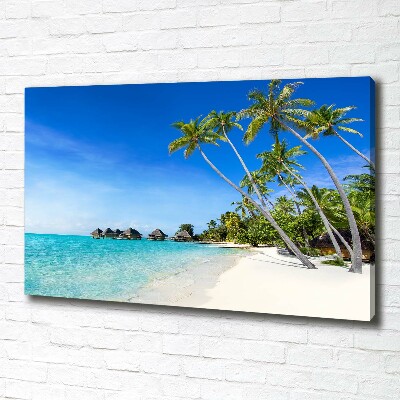 Tableau sur toile Maldives