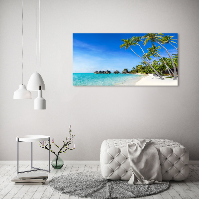 Tableau sur toile Maldives