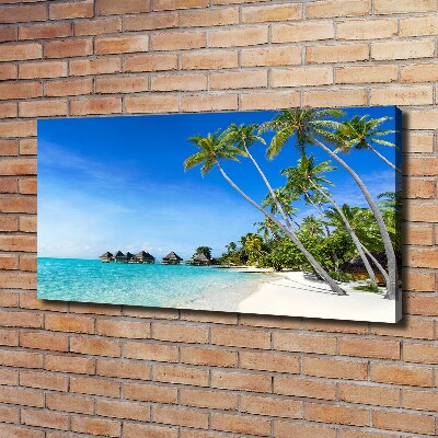 Tableau sur toile Maldives