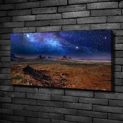 Tableau imprimé sur toile Nuit étoilée