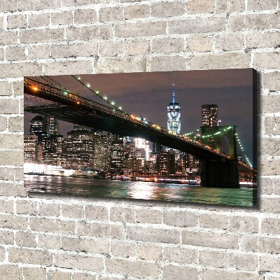 Tableau imprimé sur toile Manhattan New York USA