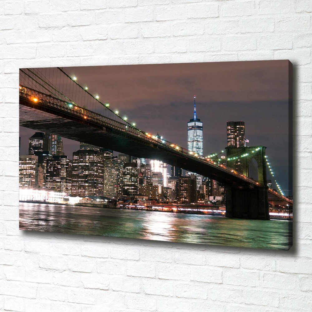 Tableau imprimé sur toile Manhattan New York USA