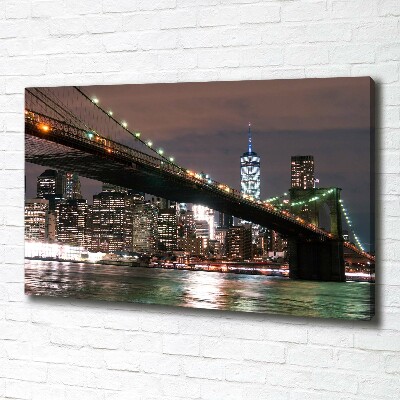 Tableau imprimé sur toile Manhattan New York USA