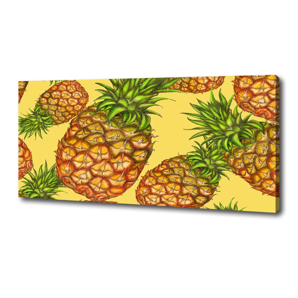 Tableau toile imprimée Ananas