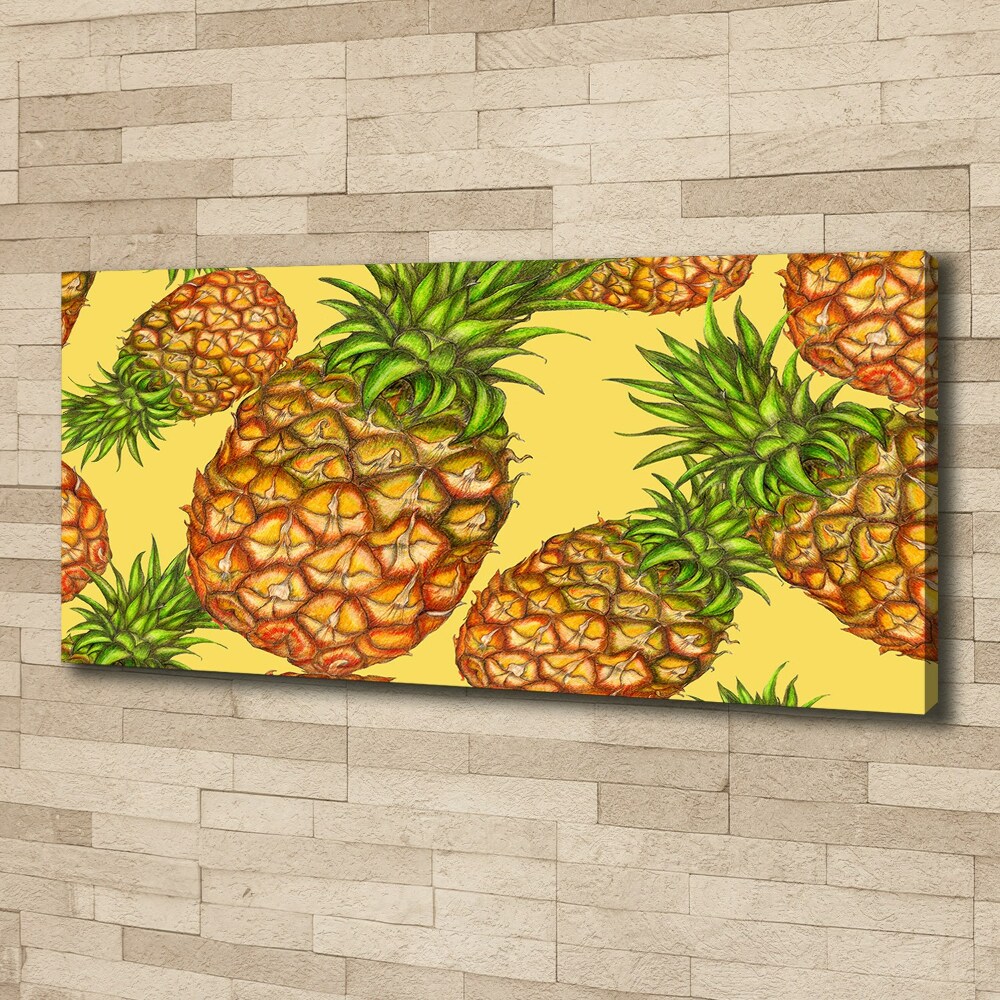 Tableau toile imprimée Ananas