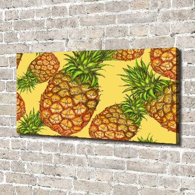 Tableau toile imprimée Ananas