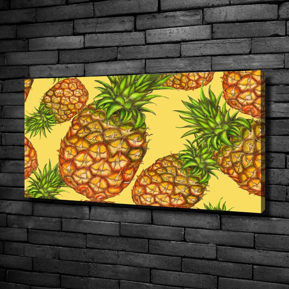 Tableau toile imprimée Ananas