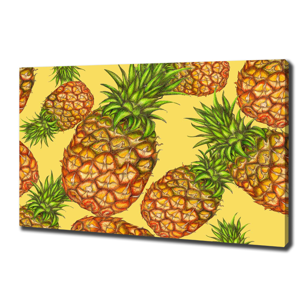 Tableau toile imprimée Ananas