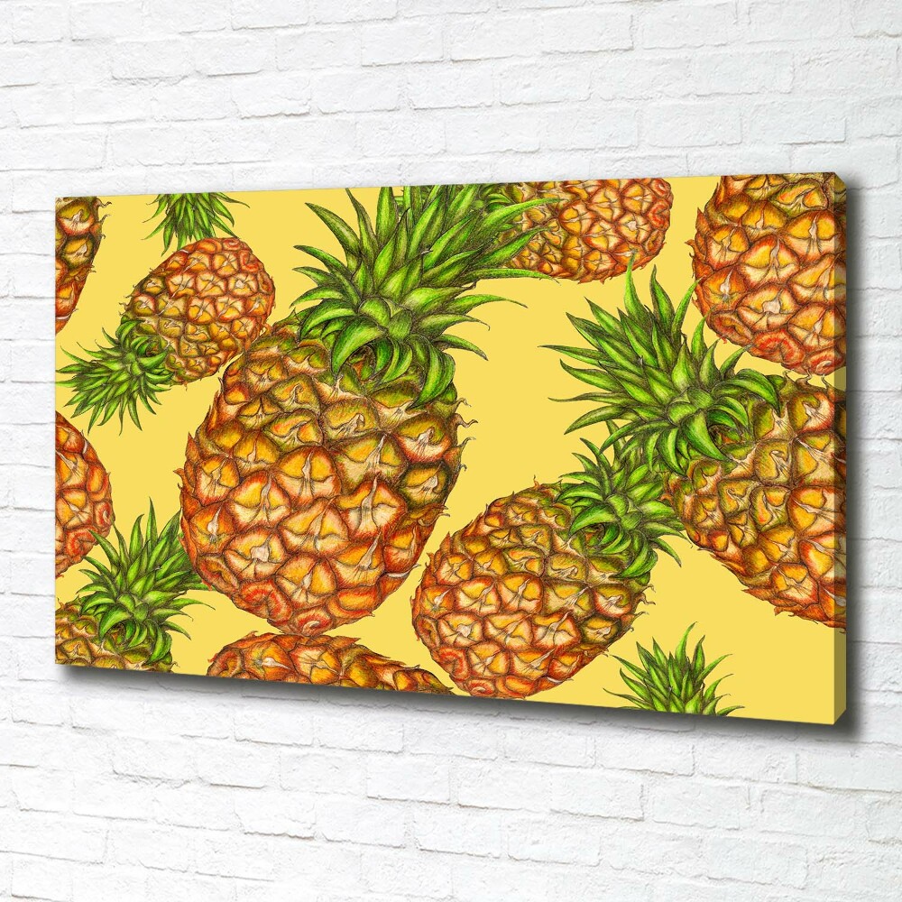 Tableau toile imprimée Ananas