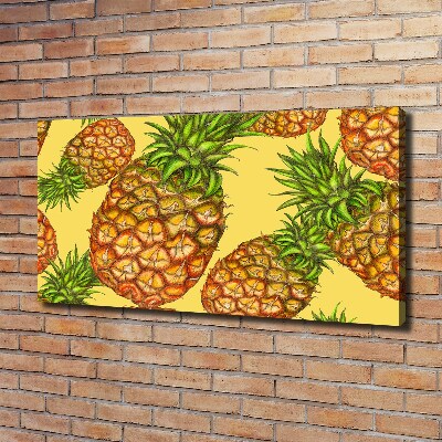 Tableau toile imprimée Ananas