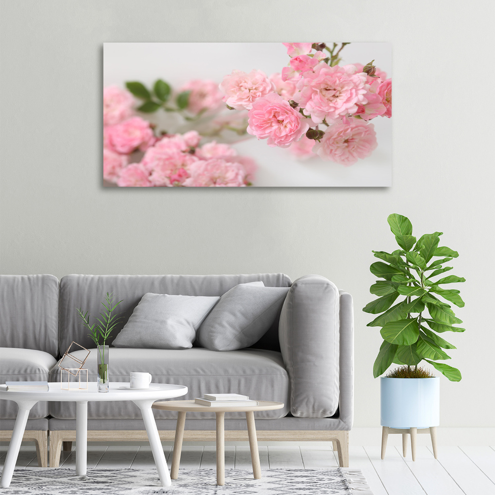 Tableau photo sur toile Roses sauvages