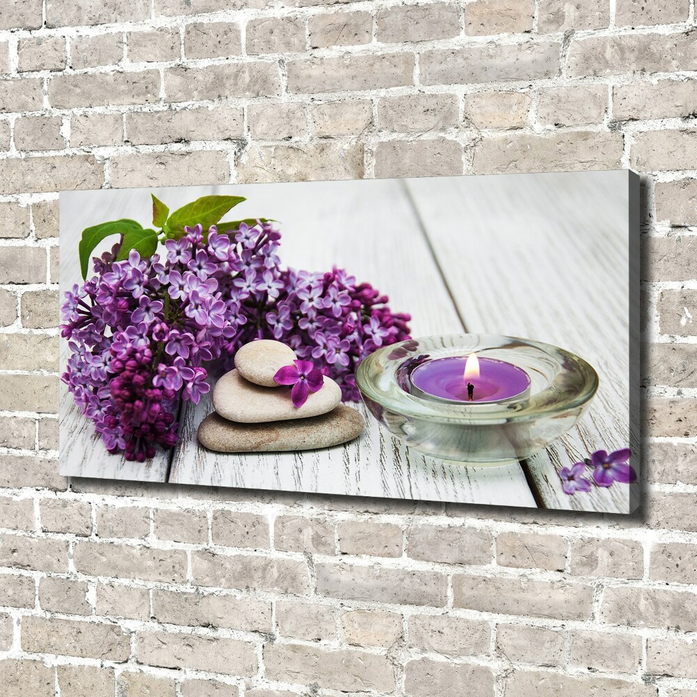 Tableau photo sur toile Sans et pierres zen