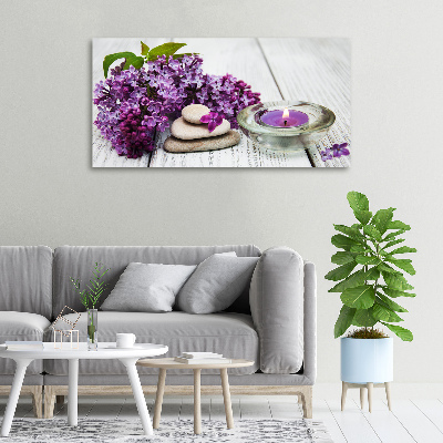 Tableau photo sur toile Sans et pierres zen