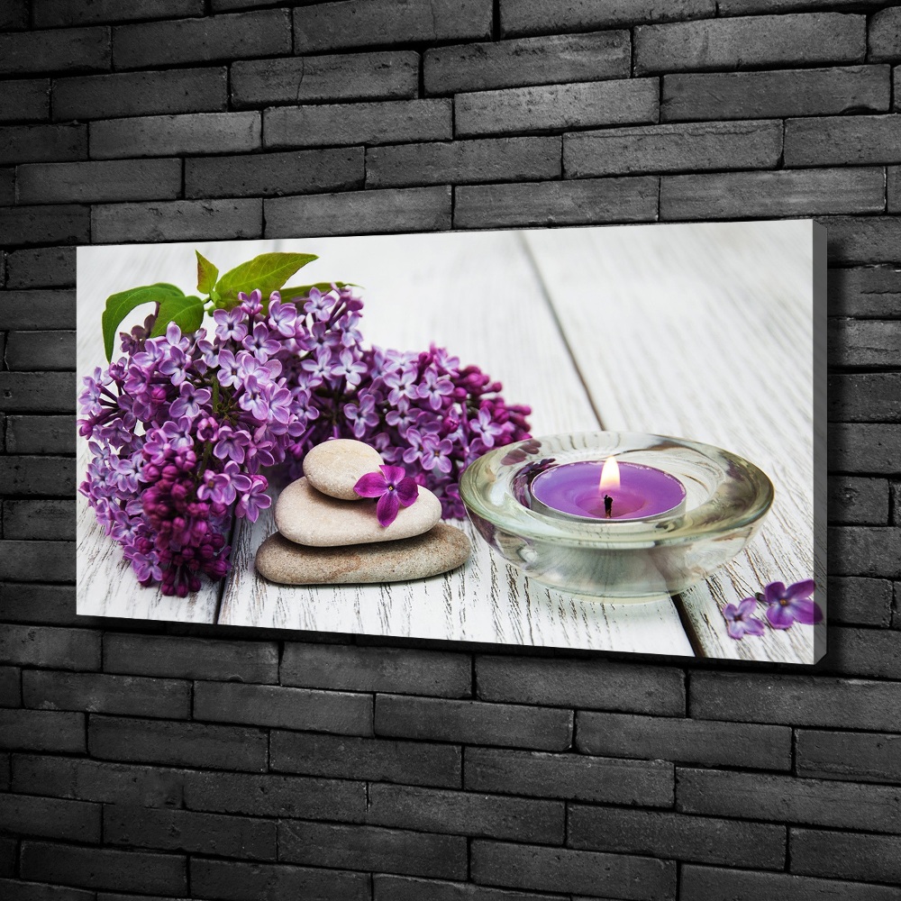 Tableau photo sur toile Sans et pierres zen