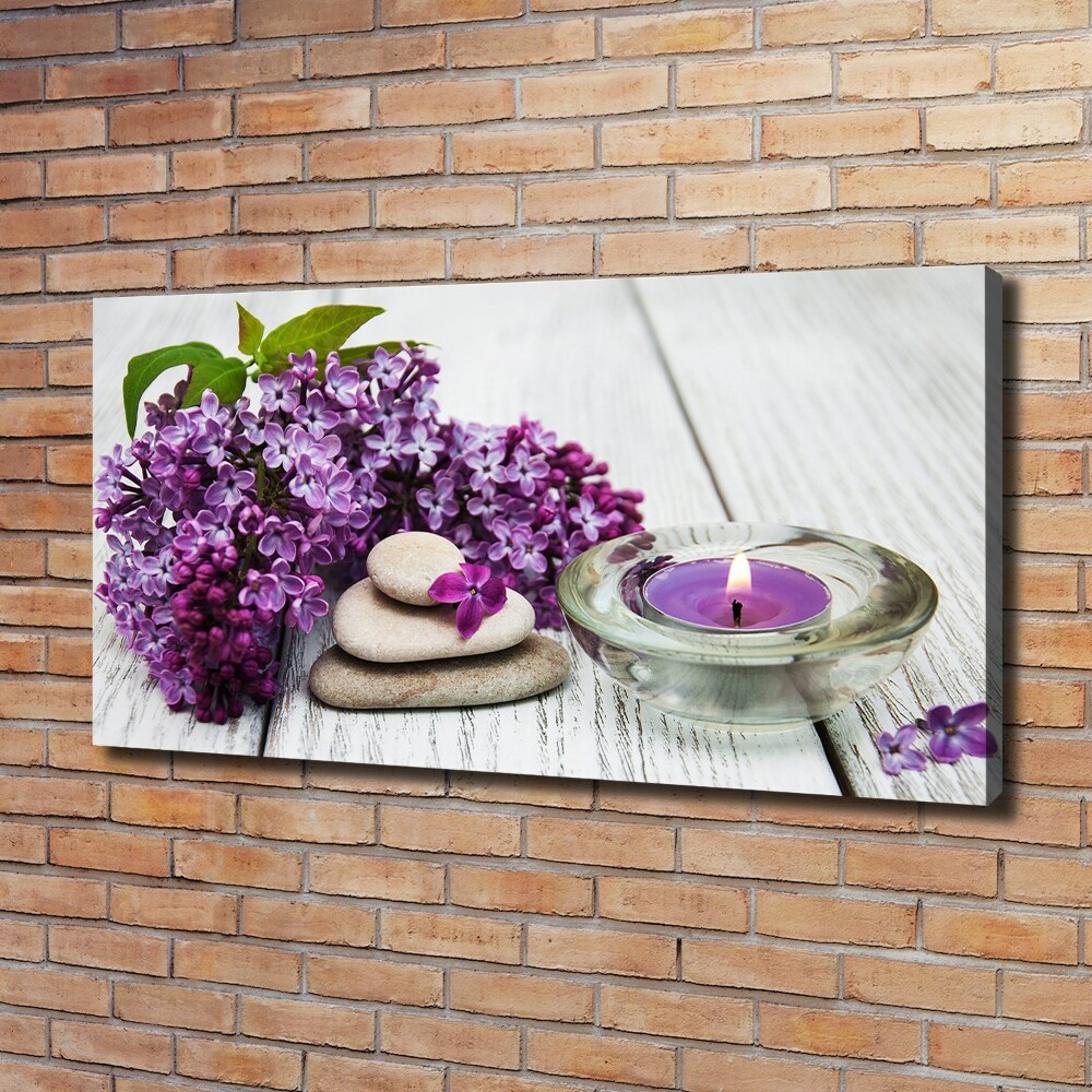 Tableau photo sur toile Sans et pierres zen