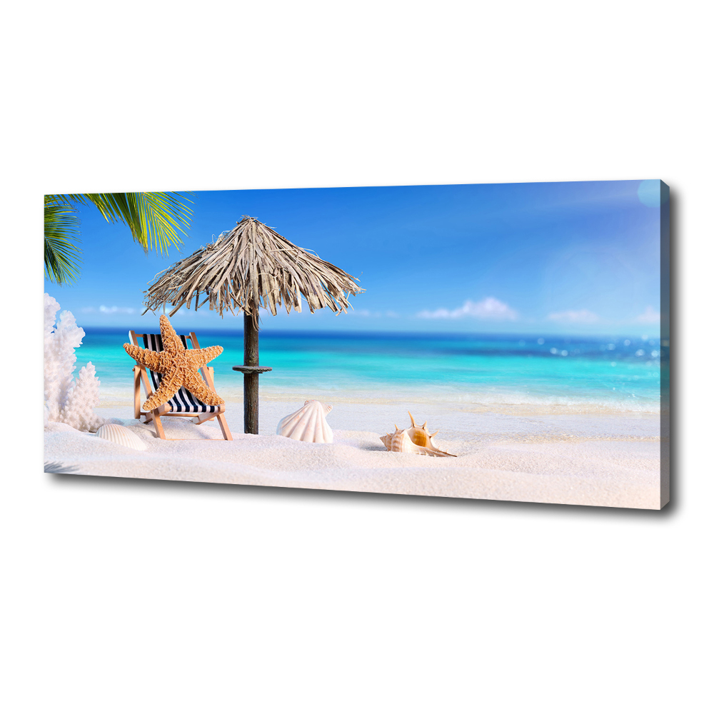 Tableau photo sur toile Vacances sur la plage