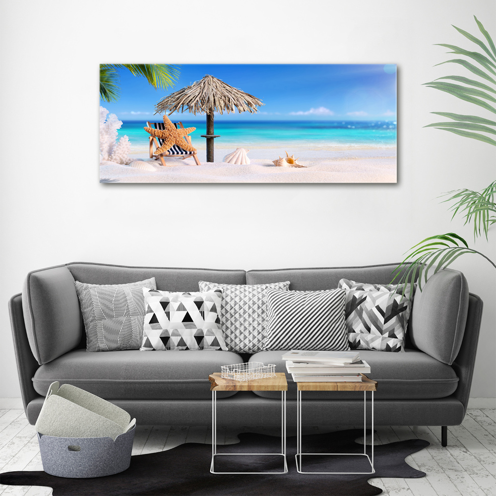 Tableau photo sur toile Vacances sur la plage