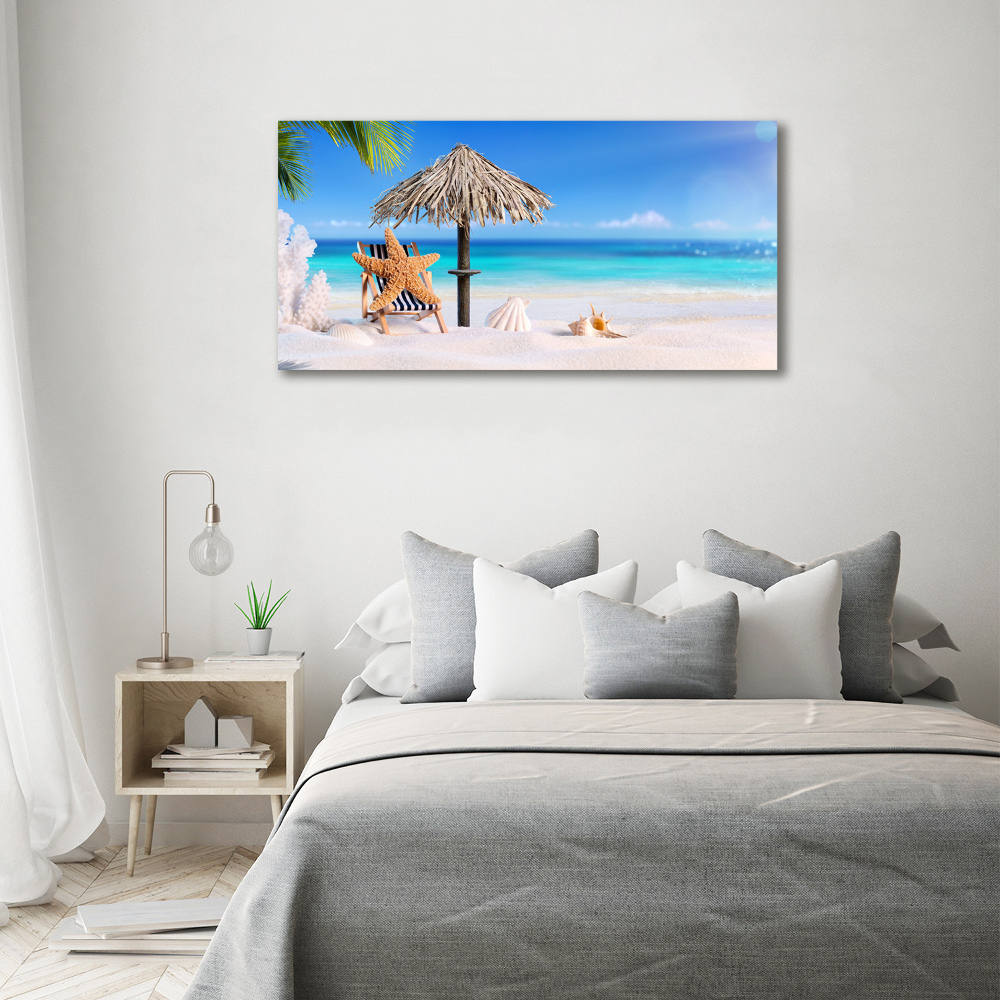 Tableau photo sur toile Vacances sur la plage