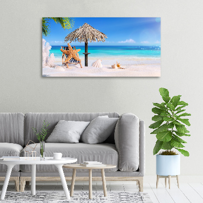 Tableau photo sur toile Vacances sur la plage