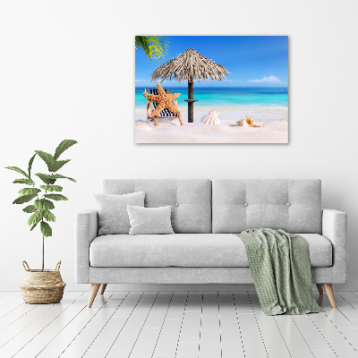 Tableau photo sur toile Vacances sur la plage