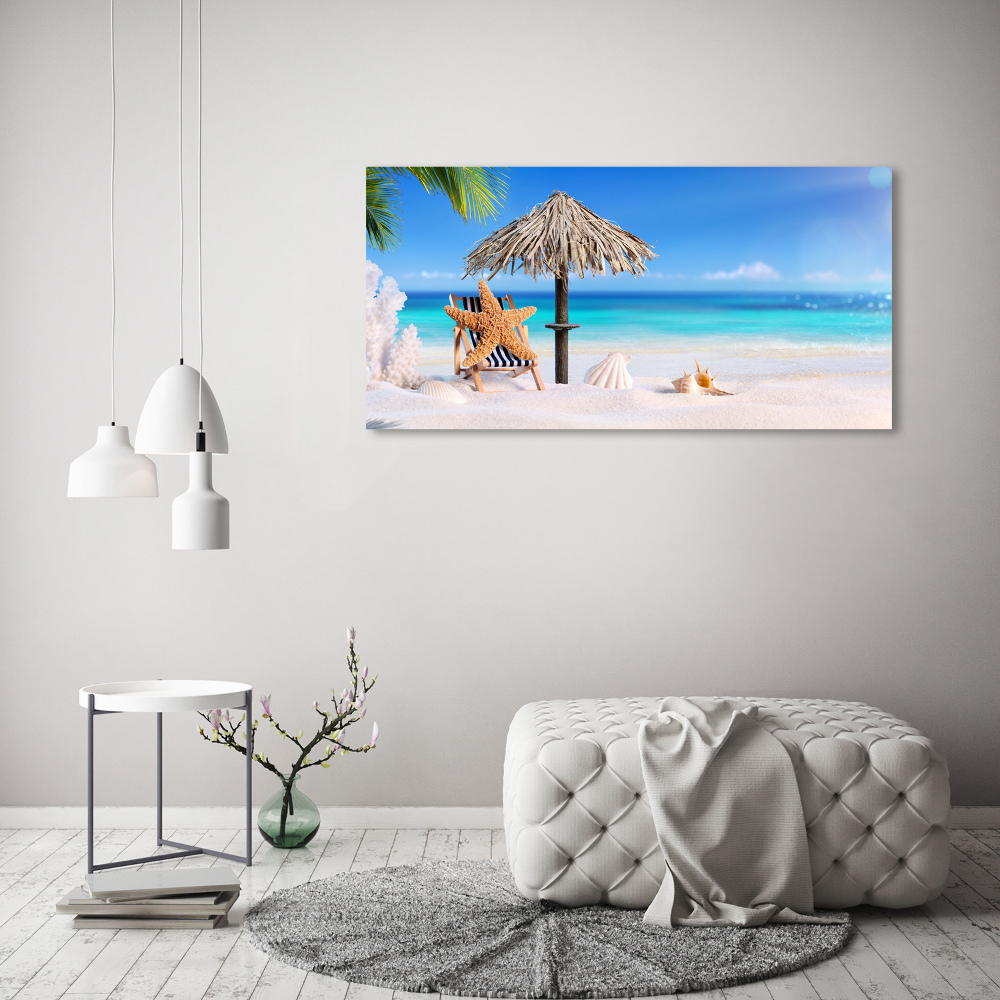 Tableau photo sur toile Vacances sur la plage