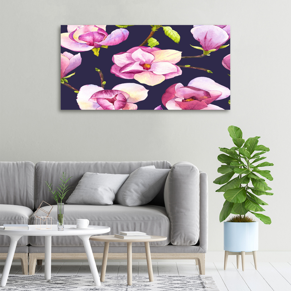 Tableau imprimé sur toile Le magnolia