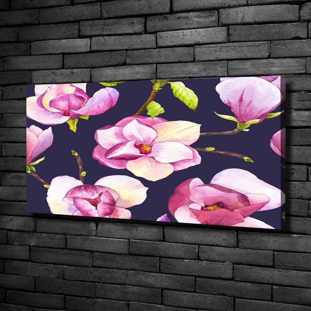 Tableau imprimé sur toile Le magnolia