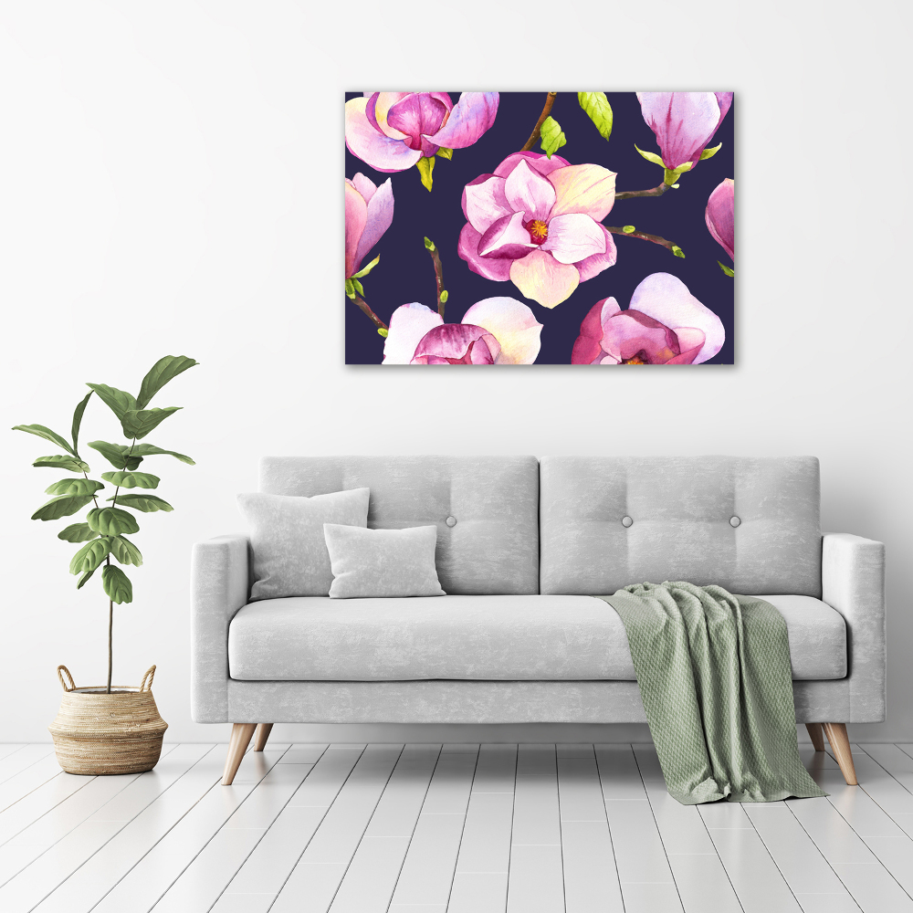 Tableau imprimé sur toile Le magnolia