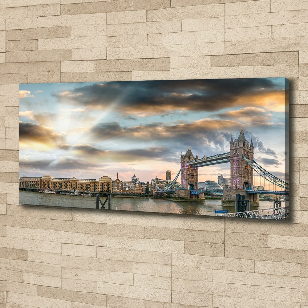 Tableau toile imprimée Tower Bridge Londres