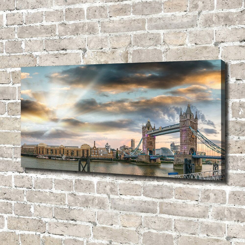 Tableau toile imprimée Tower Bridge Londres