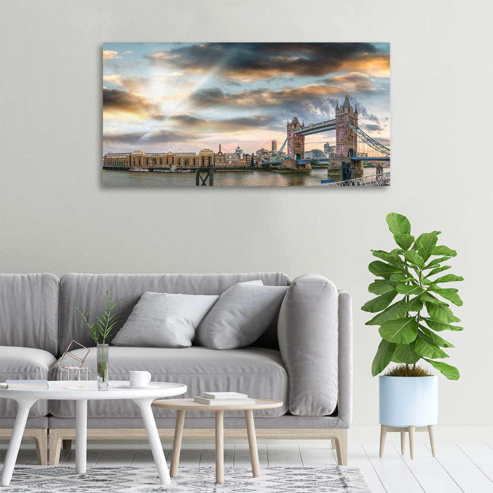 Tableau toile imprimée Tower Bridge Londres