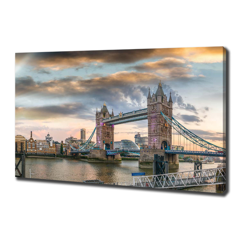 Tableau toile imprimée Tower Bridge Londres