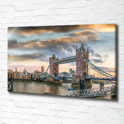 Tableau toile imprimée Tower Bridge Londres