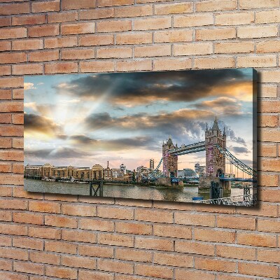 Tableau toile imprimée Tower Bridge Londres