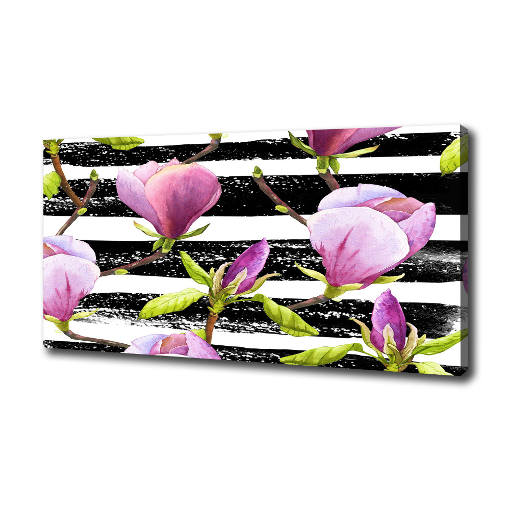 Tableau mural sur toile Bandes de Magnolia