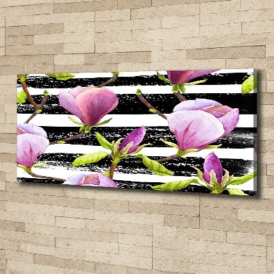 Tableau mural sur toile Bandes de Magnolia