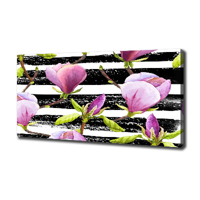 Tableau mural sur toile Bandes de Magnolia