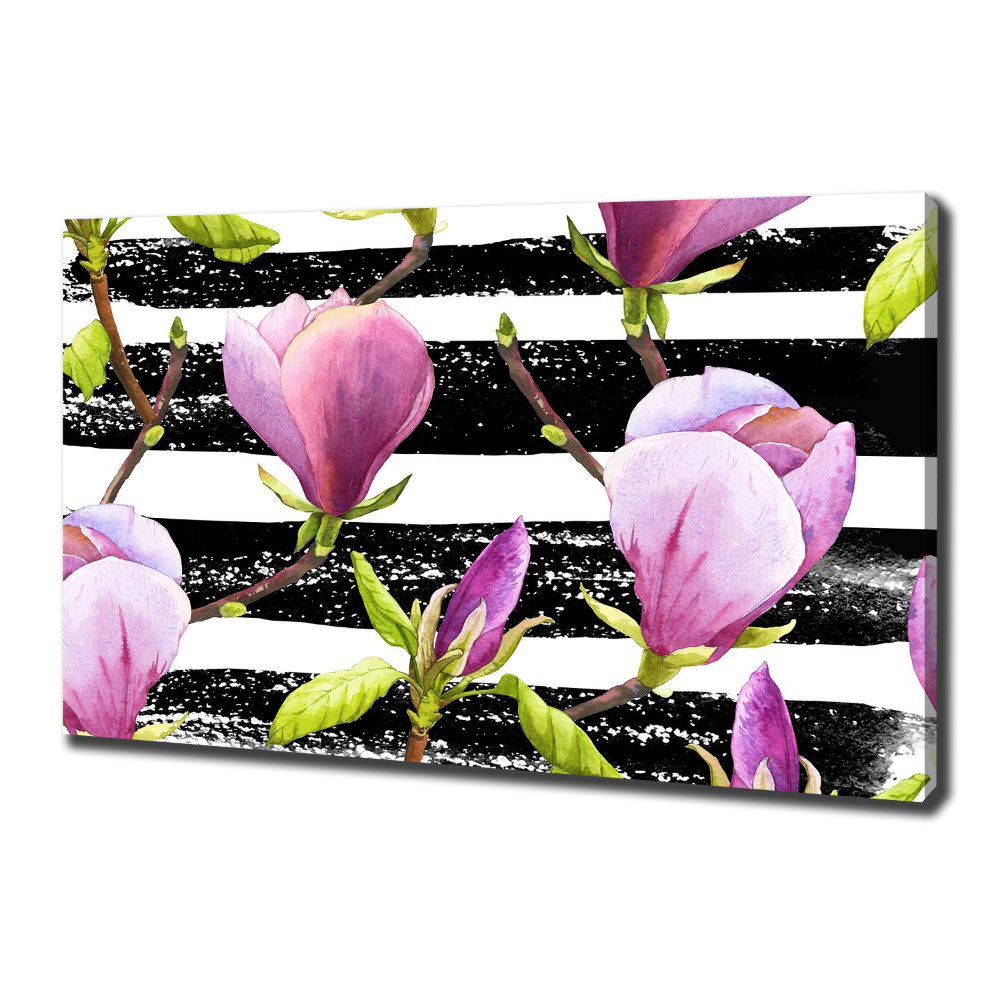 Tableau mural sur toile Bandes de Magnolia