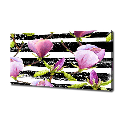 Tableau mural sur toile Bandes de Magnolia