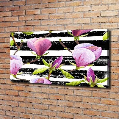 Tableau mural sur toile Bandes de Magnolia