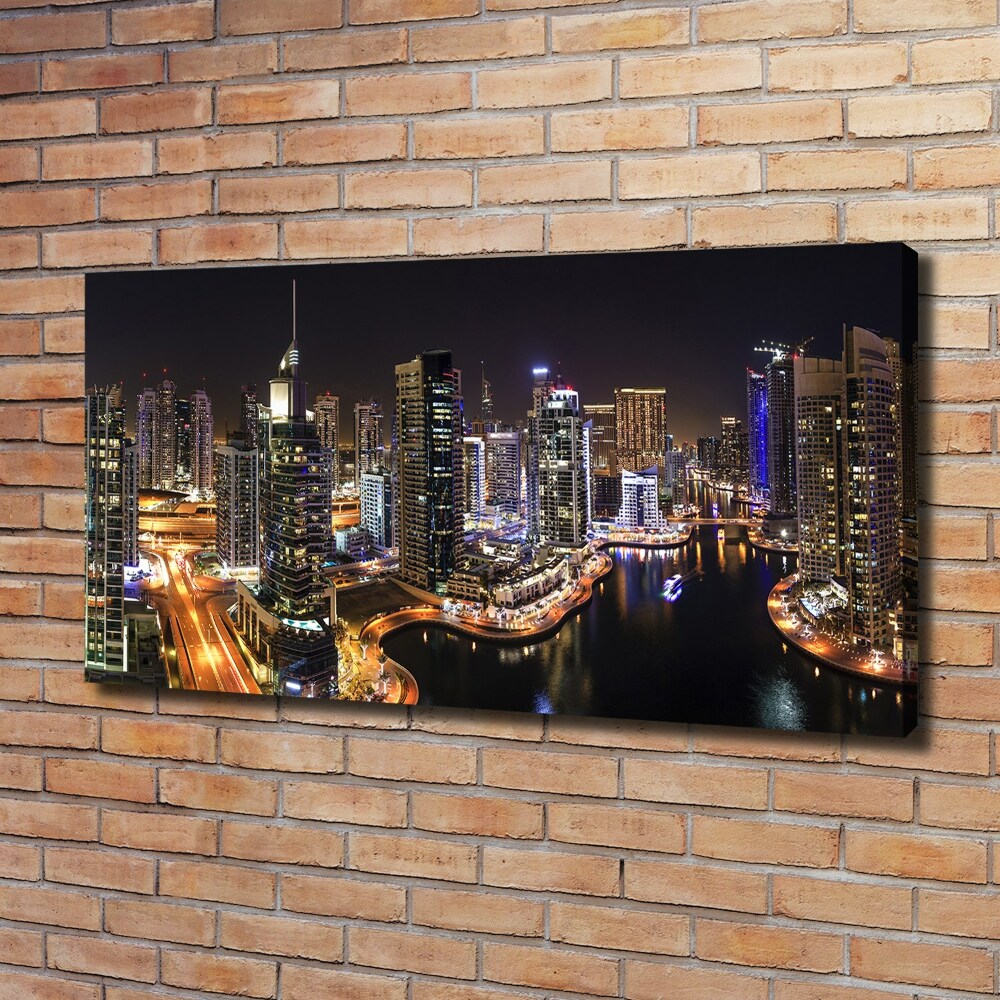 Tableau mural sur toile Dubaï Marina