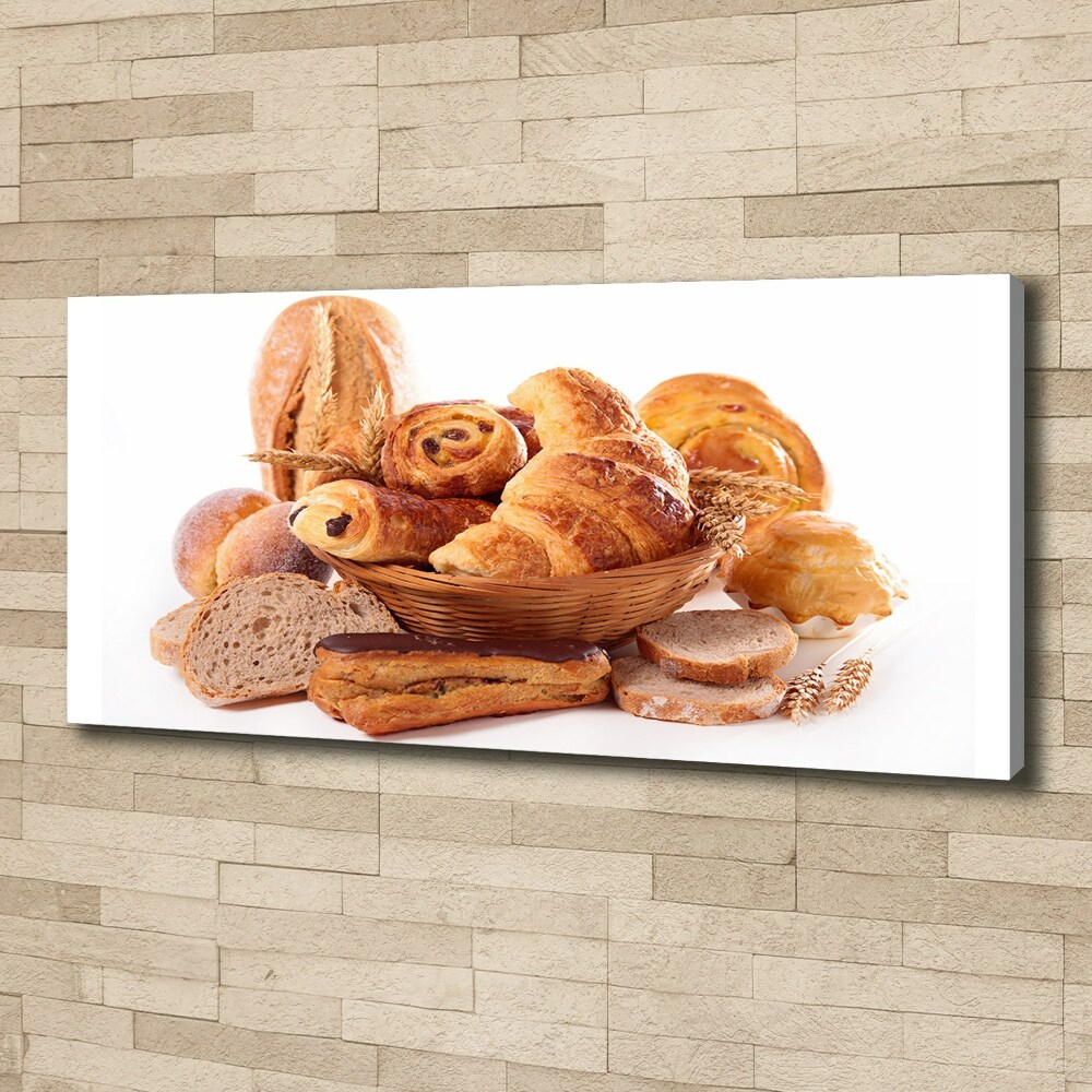 Tableau mural sur toile Produits de boulangerie