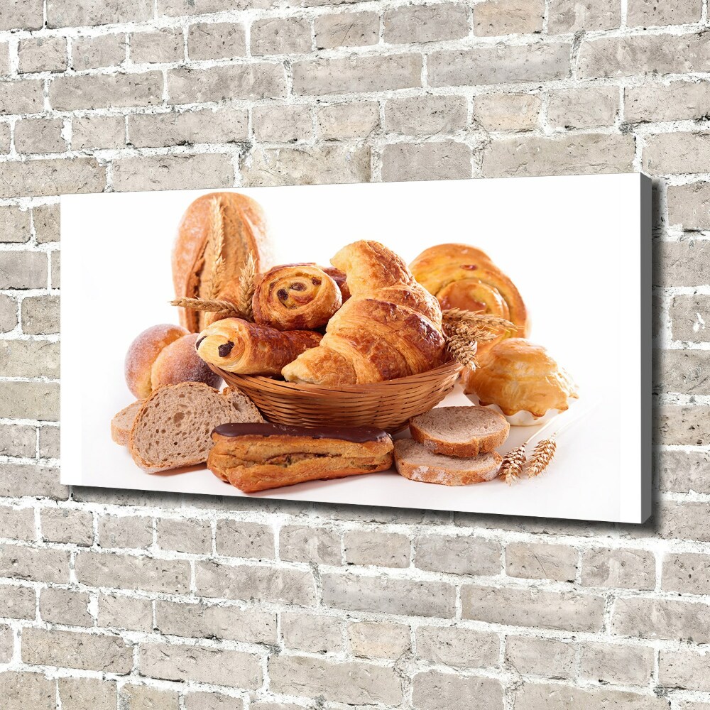 Tableau mural sur toile Produits de boulangerie