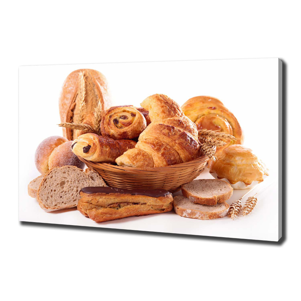 Tableau mural sur toile Produits de boulangerie