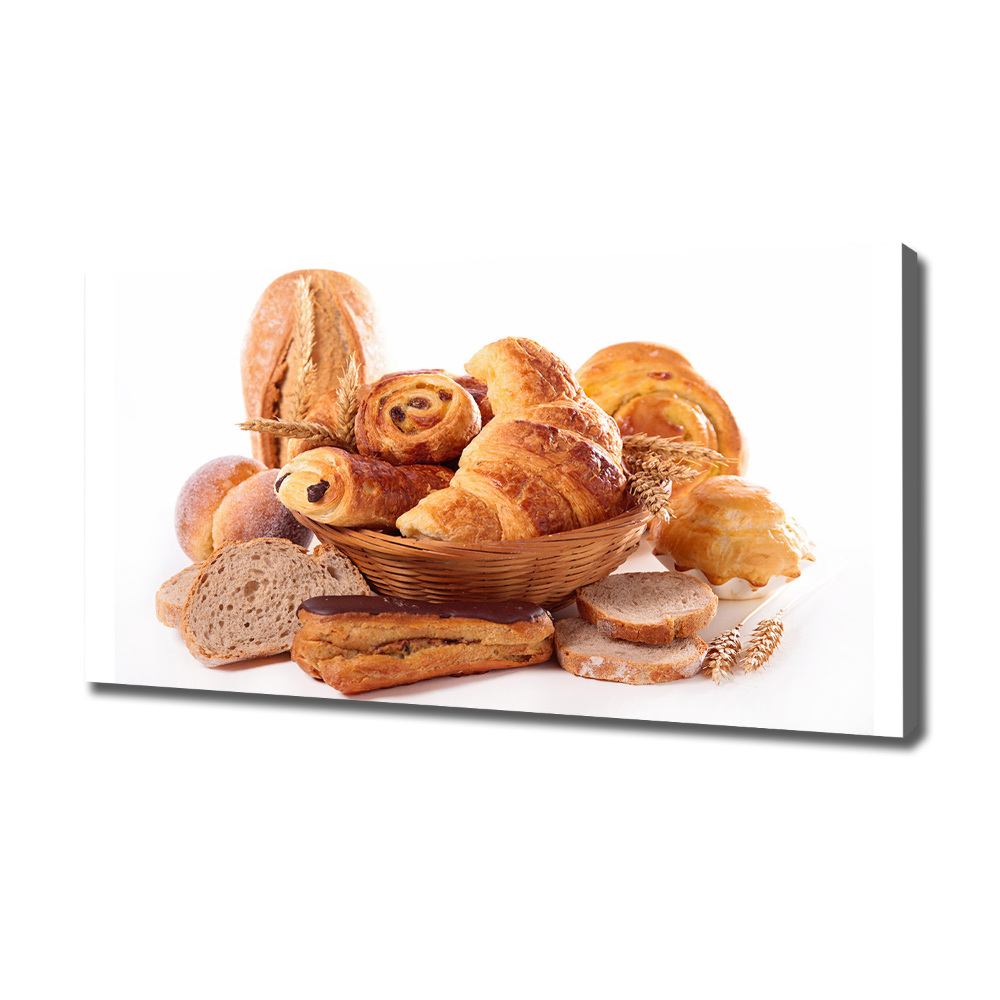 Tableau mural sur toile Produits de boulangerie