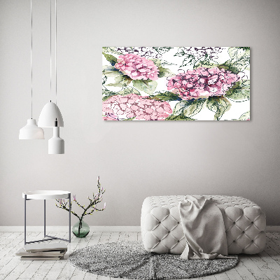 Tableau sur toile Hortensia